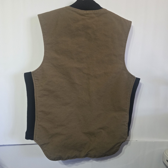 Men's Tan Utility Vest - Picture 5 of 6